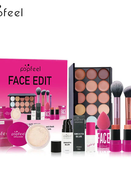 KissICON A KissIcon All-In-One Makeup Gift Set for Women -