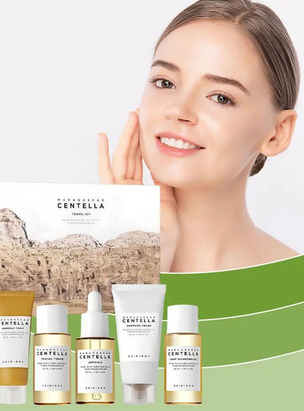 KissICON A KissIcon Centella Travel Skin Care Set - Moisturizing