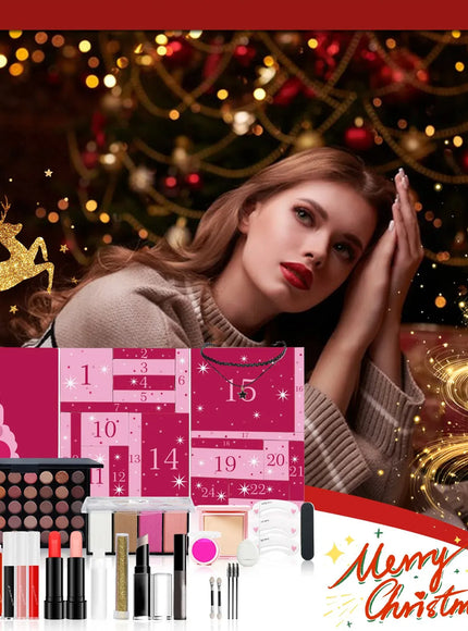 KissICON A KissIcon POPFEEL Christmas Makeup Set - 24pcs All