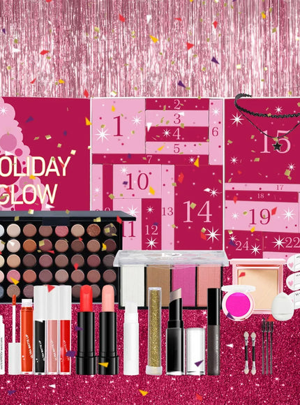 KissICON A KissIcon POPFEEL Christmas Makeup Set - 24pcs All