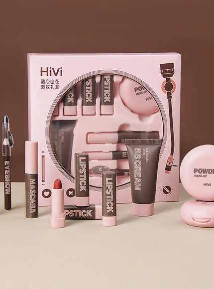 KissICON A KissIcon Travel Size Makeup Set - Moisturizing Gift