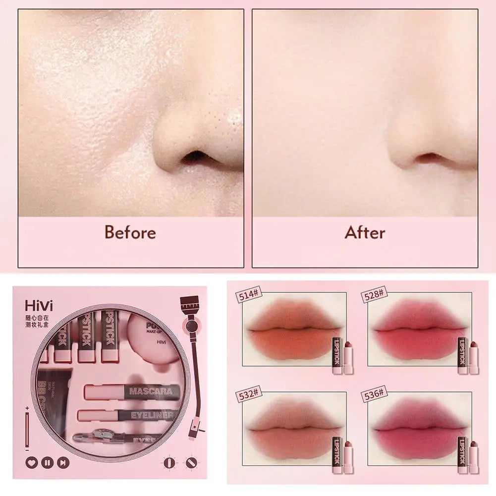 KissICON A KissIcon Travel Size Makeup Set - Moisturizing Gift