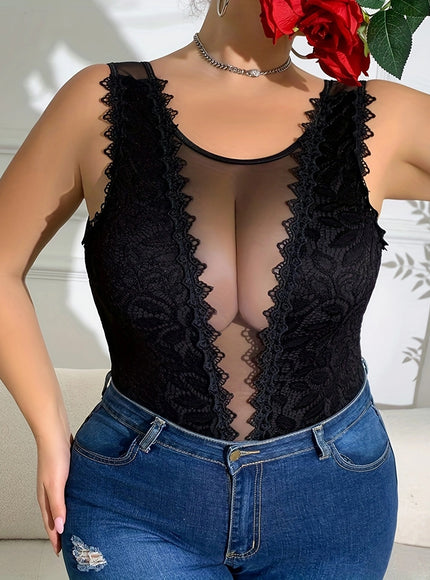 Plus Size - Women'S Plus Size Sexy Lace