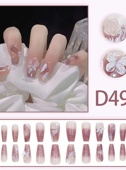 KissICON A10 KissIcon Kids Cute Nails Set 24Pcs - Removable