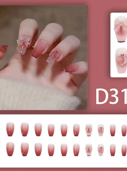 KissICON A12 KissIcon Kids Cute Nails Set 24Pcs - Removable