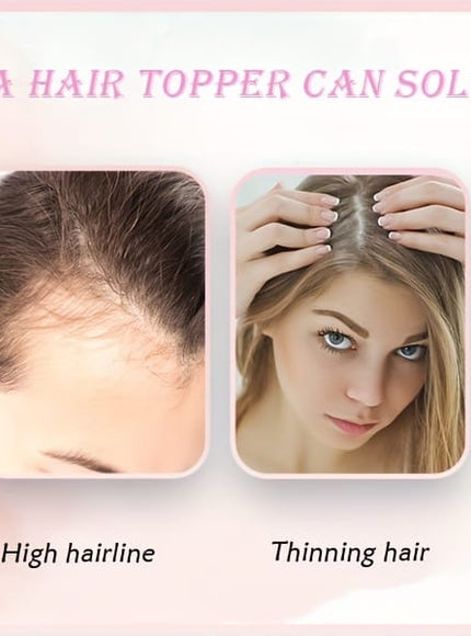 💋 Elegant Clip-In Bangs Blonde Hairpieces - 360°
