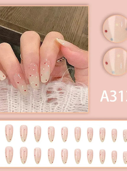 KissICON A19 KissIcon Kids Cute Nails Set 24Pcs - Removable