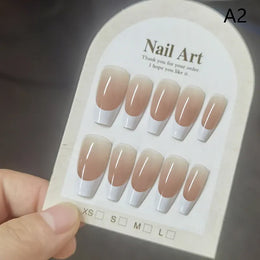 KissICON A2 KissIcon Simple Detachable False Nails - Full Cover