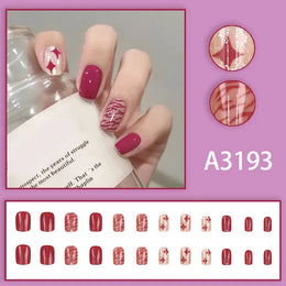 KissICON A20 KissIcon Kids Cute Nails Set 24Pcs - Removable