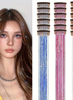 Blue powder silvery / 20inch