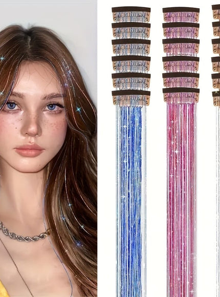 KissIcon 18Pcs Hair Clips 20Inch - Heat Resistant
