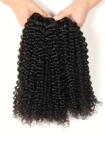 KissIcon Kinky Curly 3 Bundles 10A Brazilian Remy