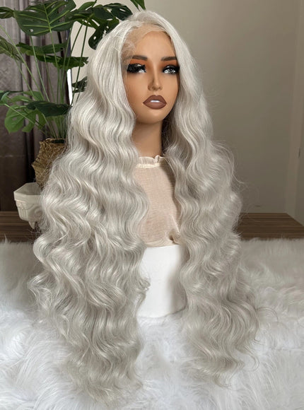 Kissicon 32 Inch Grey Body Wave