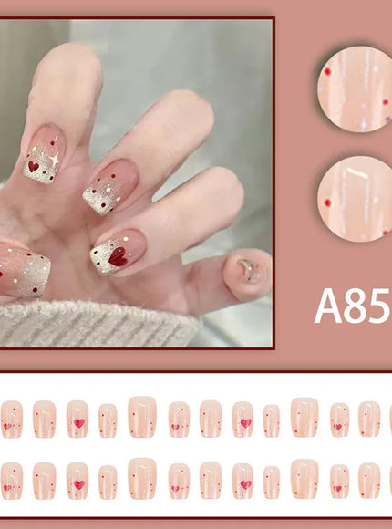 KissICON A4 KissIcon Kids Cute Nails Set 24Pcs - Removable