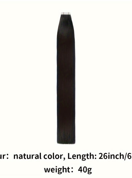 KissIcon Tape-In Straight Hair Extensions 16-26 - Weft