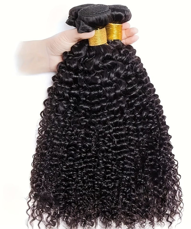 KissIcon Kinky Curly 3 Bundles 10A Brazilian Remy