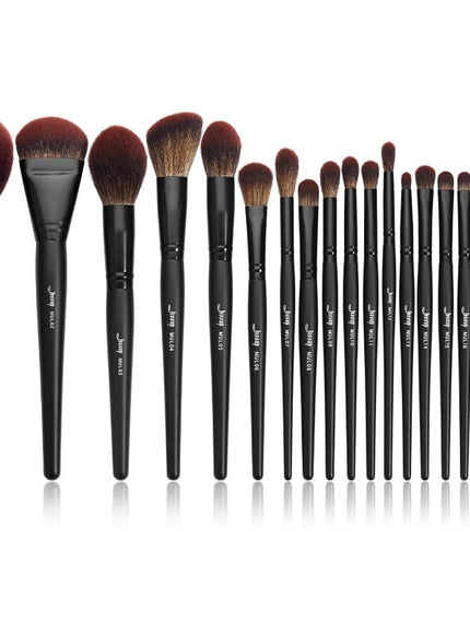 KissICON Black 21piece Pro Black Makeup Brush Set –
