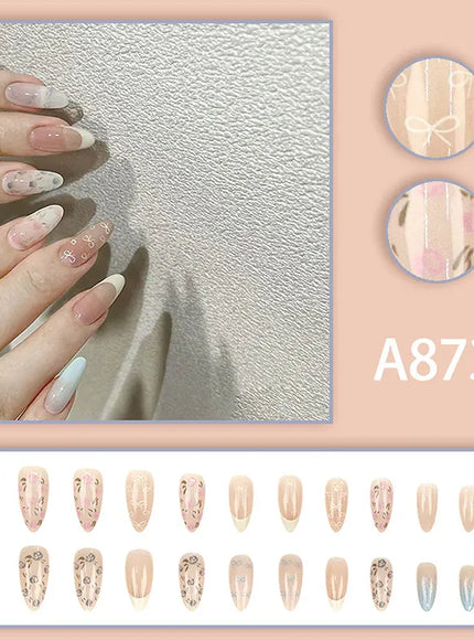 KissICON A7 KissIcon Kids Cute Nails Set 24Pcs - Removable