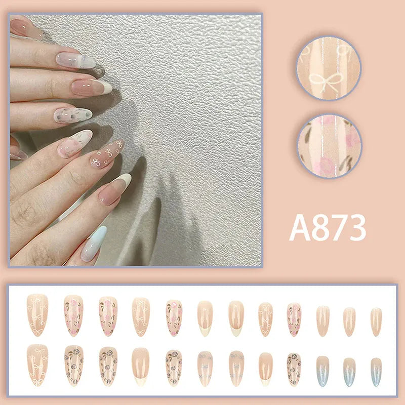 KissICON A7 KissIcon Kids Cute Nails Set 24Pcs - Removable