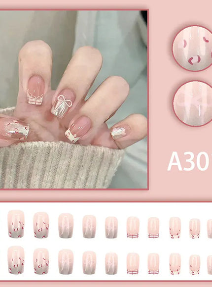 KissICON A8 KissIcon Kids Cute Nails Set 24Pcs - Removable