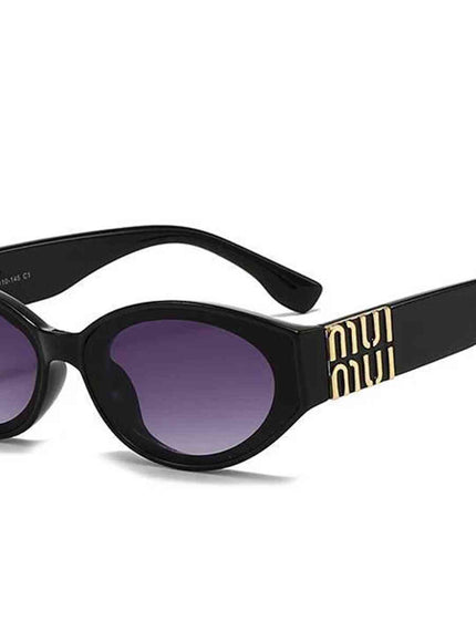 Luxury MUI Glasses Stylish Fashion Designer Women Men Sunglasses Cute Oval Trending Shades Unisex Glamour Eyewear UV400