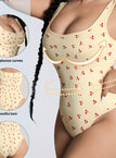 Apricot Cherry Print / UK 18