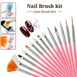 KissICON AB-71 KissIcon Nail Art Tools 22 Piece Set -