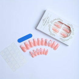 KissICON ABS Kiss Icon 24pcs Acrylic Nails - French Tip