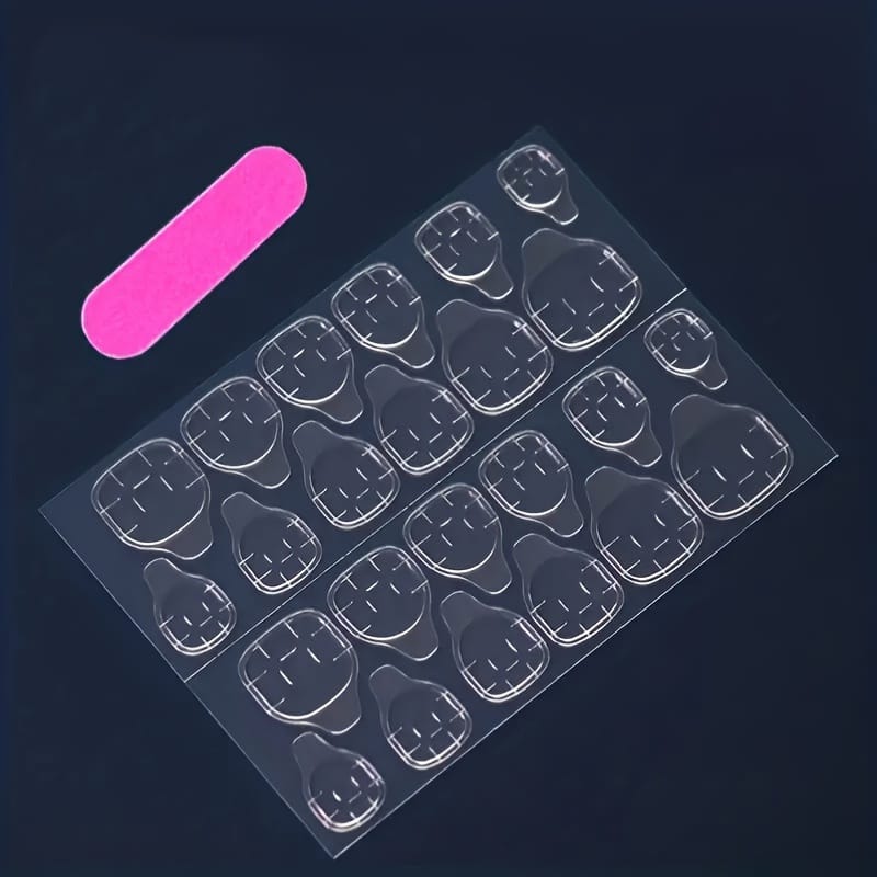 KissICON ABS KissIcon Chinese Gradient Floral Nails - Easy Apply