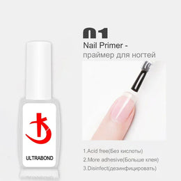 KissICON acid-free primer KODI JYJ Latest Thick Nail Base Coat 7ml