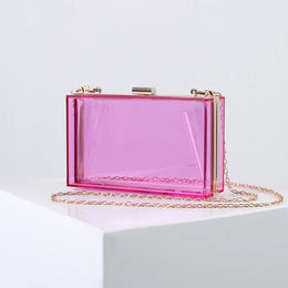 KissICON Acrylic Hand Small Square Dinner Evening