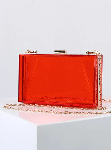 KissICON Acrylic Hand Small Square Dinner Evening