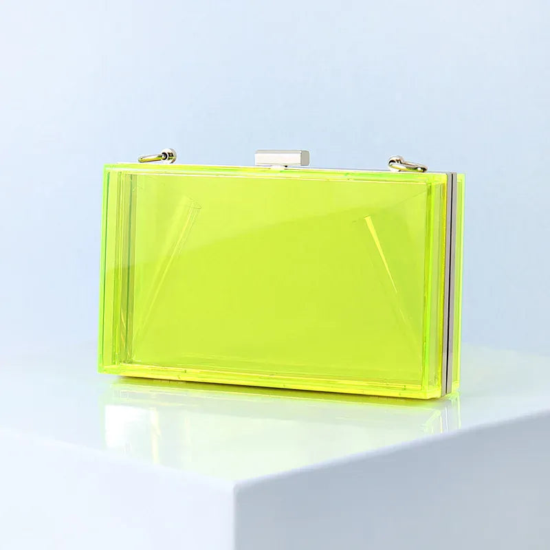 KissICON Acrylic Hand Small Square Dinner Evening