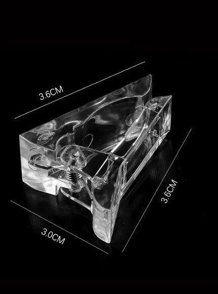 KissICON Acrylic Nail Clip Transparent Gel Quick Building Tool