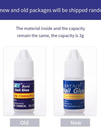 KissICON 💋 Acrylic Nail Tips Glue Fast Dry -