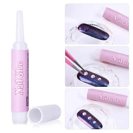 KissICON 💋 Acrylic Nail Tips Glue Fast Dry -