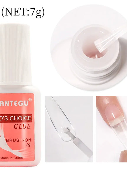 KissICON 💋 Acrylic Nail Tips Glue Fast Dry -