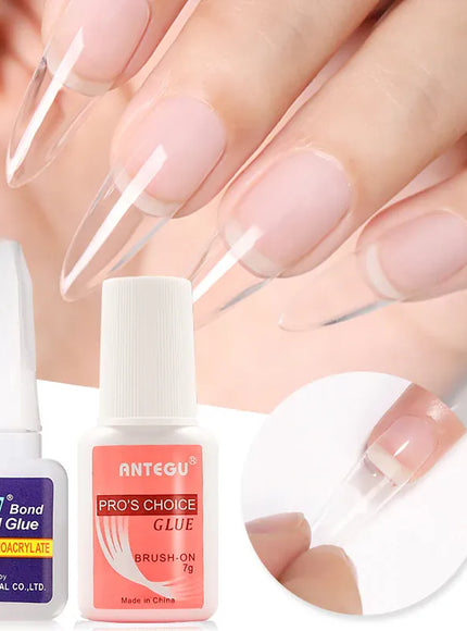 KissICON 💋 Acrylic Nail Tips Glue Fast Dry -