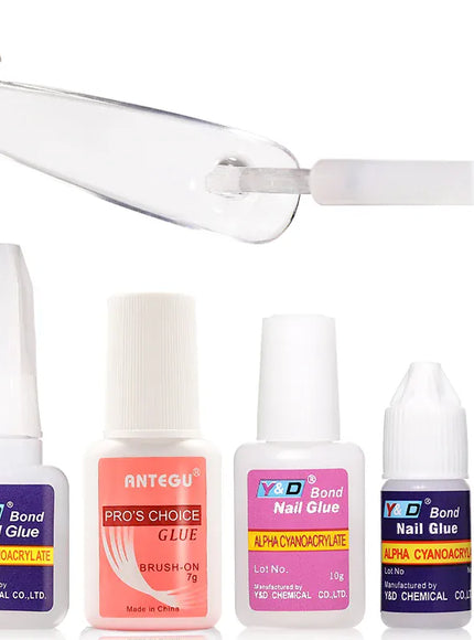 KissICON 💋 Acrylic Nail Tips Glue Fast Dry -