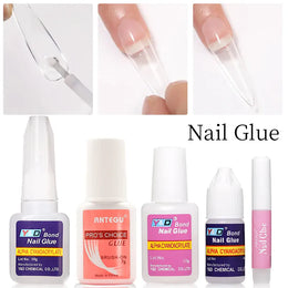 KissICON 💋 Acrylic Nail Tips Glue Fast Dry -