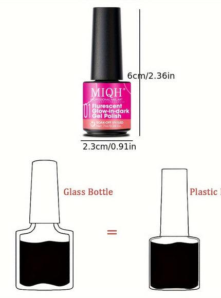KissIcon 12Pcs Luxury Nail Varnish Set Colorful -