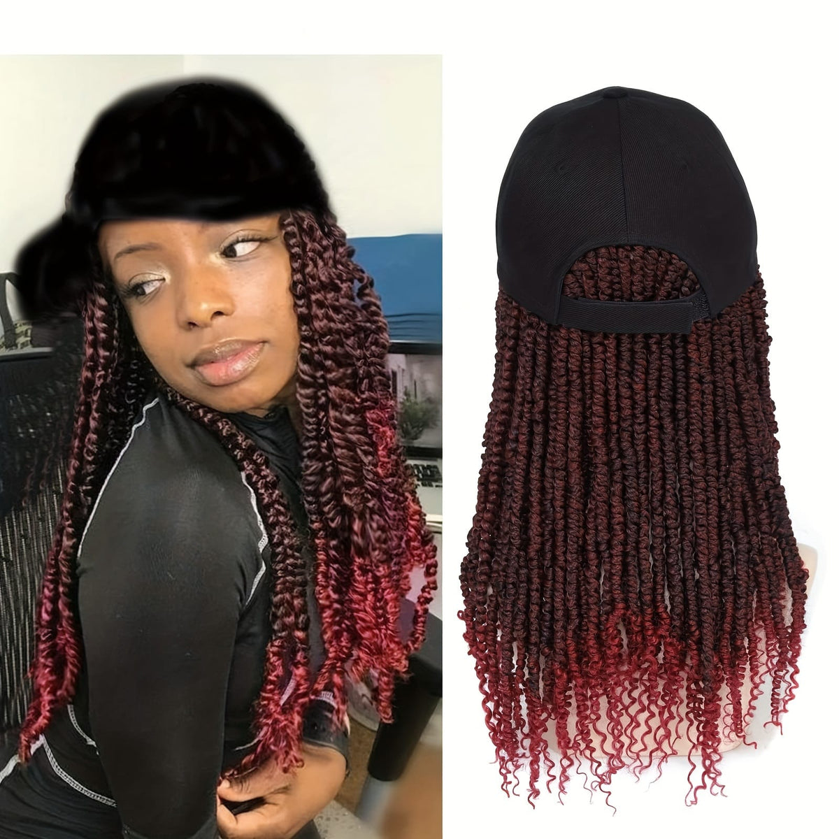 KissICON Afro Curly Kinky 14 Inch Baseball