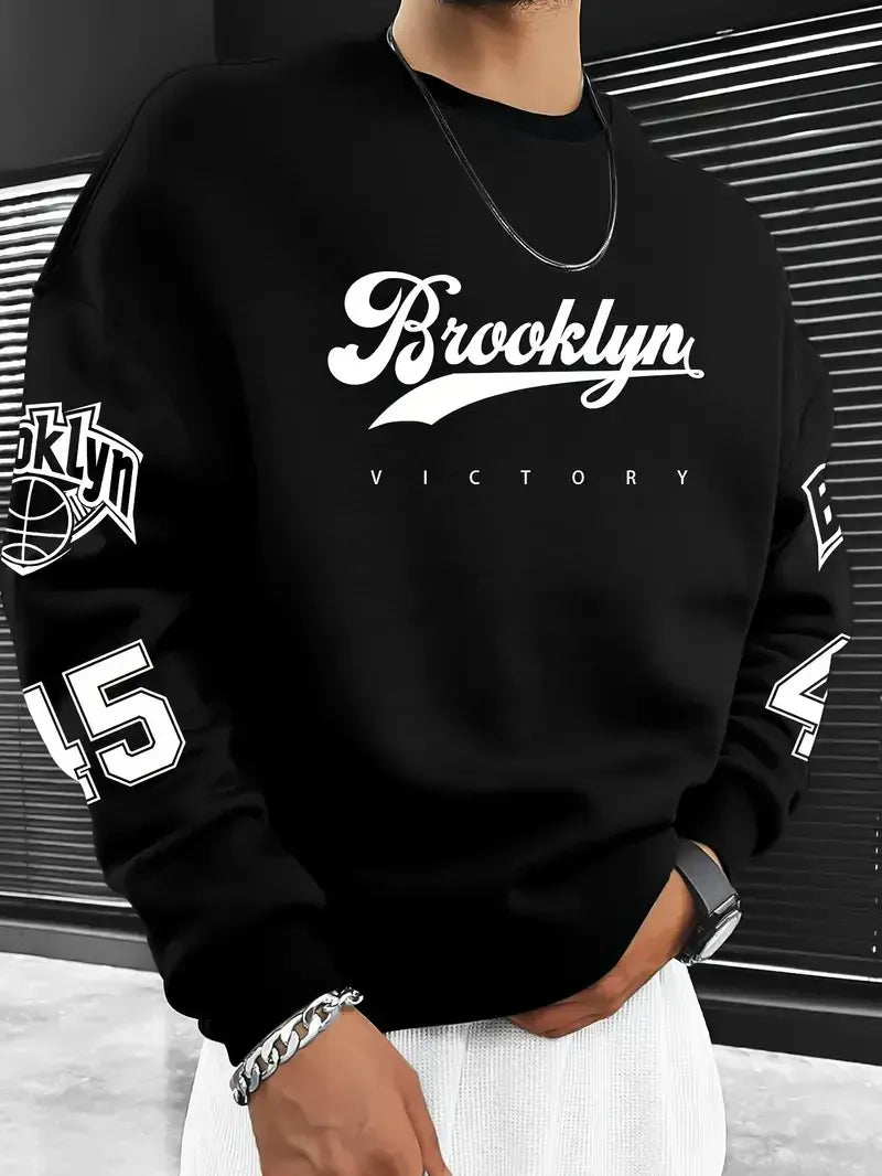 KissICON AHKG237C8YFU / 4XL SpringAutumn 2025 Streetwear 3D Digital Print Hoodie