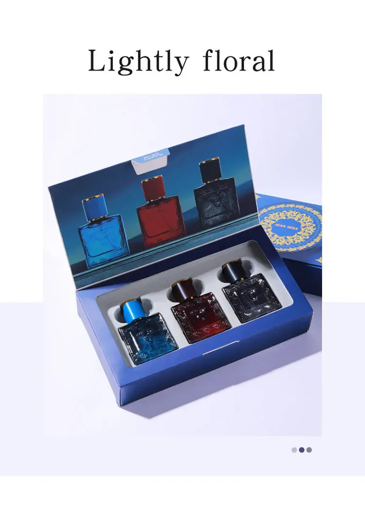 KissICON AL0271 Charming Man 90ml Perfume Gift Set 3Pc Colognes