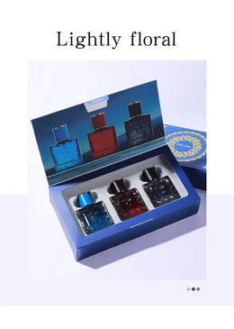 KissICON AL0271 Charming Man 90ml Perfume Gift Set 3Pc Colognes
