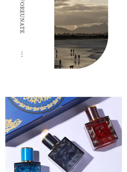 KissICON AL0271 Charming Man 90ml Perfume Gift Set 3Pc Colognes