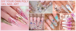 KissICON All-In-One Poly Gel Kit KissIcon YEVYO 6-Color Poly Gel Nail Kit -