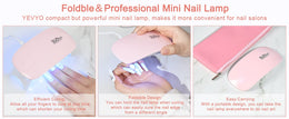 KissICON All-In-One Poly Gel Kit KissIcon YEVYO 6-Color Poly Gel Nail Kit -