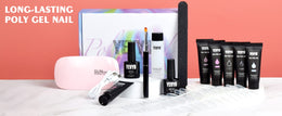 KissICON All-In-One Poly Gel Kit KissIcon YEVYO 6-Color Poly Gel Nail Kit -