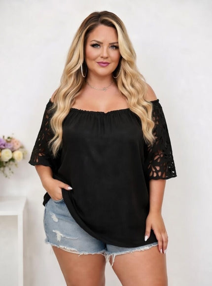 KissICON Blouse All-Season Fitted Print Blouse – Effortless Everyday Style